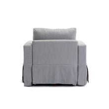 Load image into Gallery viewer, 3 Seat Module Sectional Sofa Couch With 1 Ottoman,Seat Cushion and Back Cushion Removable and Washable,Light Grey
