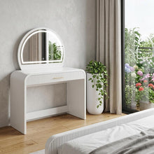 Load image into Gallery viewer, Mirrored Vanity Table Lights - White
