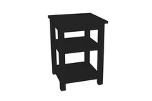Load image into Gallery viewer, 28" Solid Wood Nightstand - Black

