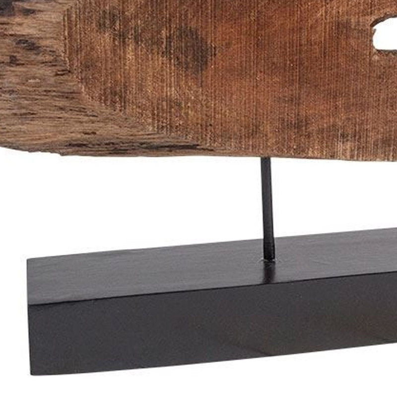 Tabletop Sculpture (392423) - Brown / Black
