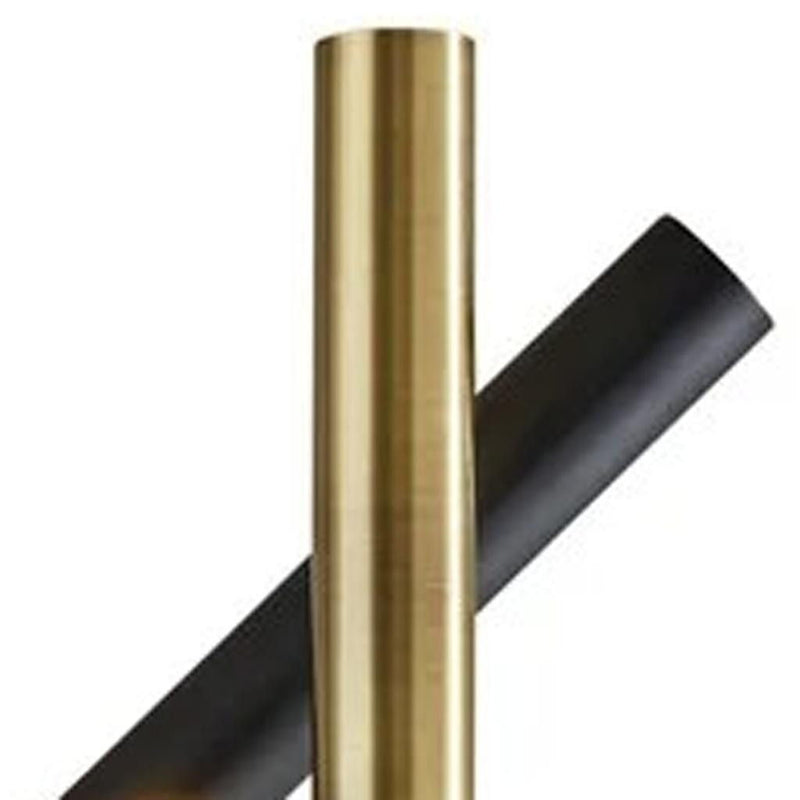 Metal LED Torchiere - Black