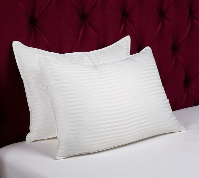Microfiber Down Alternative Medium Bed Pillows (Set of 2) - Standard