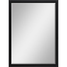 Load image into Gallery viewer, 38" Solid Wood Framed Accent Mirror - Black
