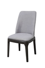 Load image into Gallery viewer, Upholstered Linen Dining Side Chairs (Set of 2) - Light Gray
