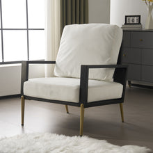 Load image into Gallery viewer, Modern Armchair With Solid Wood Frame
