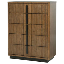 Load image into Gallery viewer, Moraga - 5 Drawer Chest Of Drawers - Ash Brown

