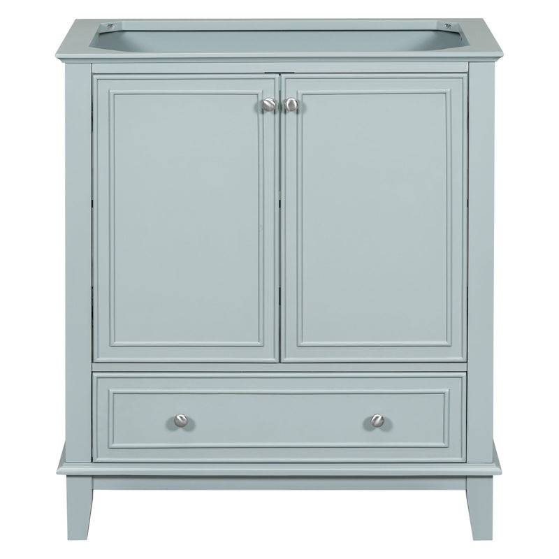 Modern Bathroom Vanity Base Only With Doors And Drawer
