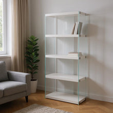 Load image into Gallery viewer, Four Tier Etagere Bookcase (333149) - White
