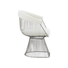 Load image into Gallery viewer, Fabric Steel Windsor Back Dining Side Chair - White
