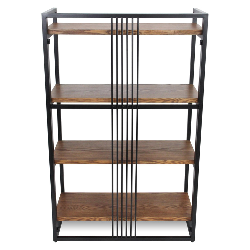 Four Tier Etagere Bookcase (738646) - Brown
