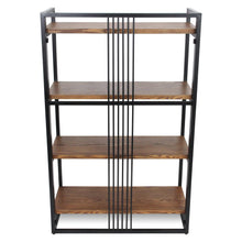 Load image into Gallery viewer, Four Tier Etagere Bookcase (738646) - Brown
