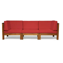 Load image into Gallery viewer, Oana - 3 Piece Sofa Set With Water Resistant Cushions

