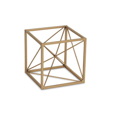 Load image into Gallery viewer, Hand Painted Tabletop Sculpture (483222) - Gold
