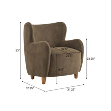 Load image into Gallery viewer, Lucia - Wingback Armchair
