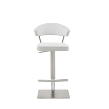 Load image into Gallery viewer, Bar Chair - White / Silver
