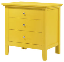 Load image into Gallery viewer, 3 Drawer Nightstand &amp; Dove Tailed Drawers
