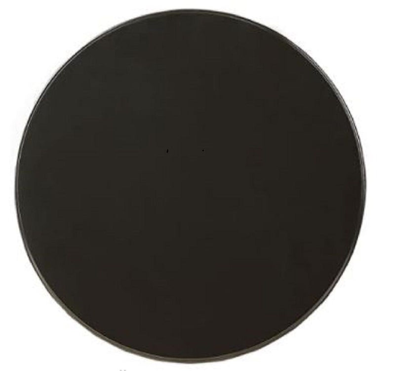 18" Round End Table - Black