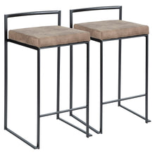 Load image into Gallery viewer, Fuji - Contemporary Style Stackable Counter Stool
