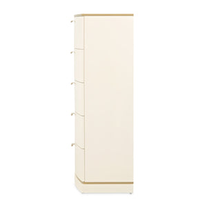 La Terrazza - 5-Drawer Chest - Creamy Pearl