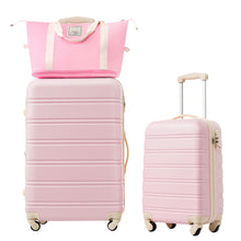 Load image into Gallery viewer, Hardshell Luggage Sets 2 Pieces + Bag Spinner Suitcase With Tsa Lock Lightweight 20" / 28"
