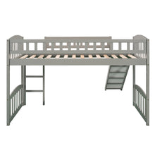 Load image into Gallery viewer, Twin size Loft Bed with Slide and Ladder, Gray(OLD SKU:LP000504AAE)
