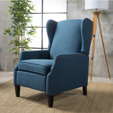 Load image into Gallery viewer, Westeros Wing Back Fabric Upholstered Recliner
