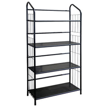 Load image into Gallery viewer, Four Tier Bookcase (469089) - Black
