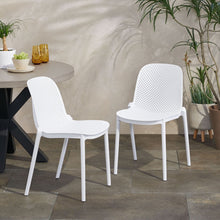 Load image into Gallery viewer, Outdoor Stacking Dining Side Chair (Set of 2)
