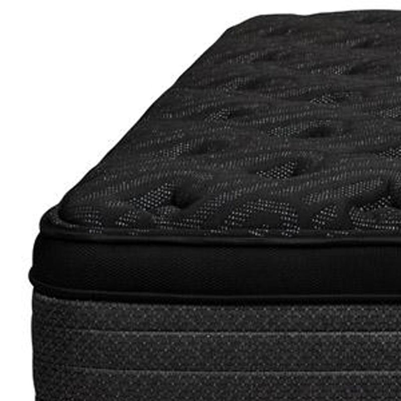 Copper Infused Gel Memory Foam Plush Euro Top Hybrid Mattress - Short Queen