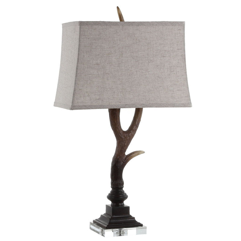 Novelty Table Lamp With Shade - Brown