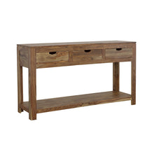 Load image into Gallery viewer, Tucker - 3 Drawer Console Table With Lower Shelf - Natural
