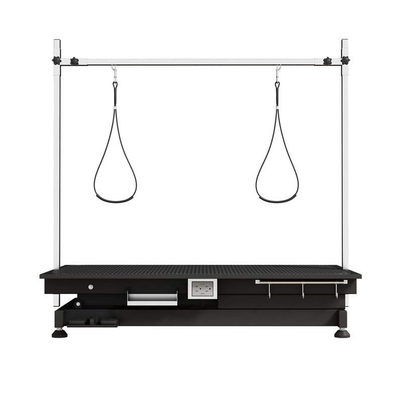 Super Deluxe Electric Pet Grooming Table, Height Adjustable