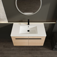 Load image into Gallery viewer, Bathroom Vanity Set With Resin Countertop Sink, 2 Doors
