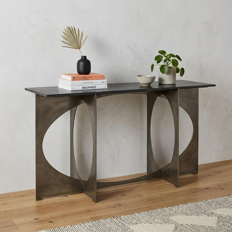 Frame Console Table (730847) - Black