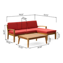 Load image into Gallery viewer, Grenada - L Shape - Red
