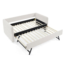 Load image into Gallery viewer, Upholstered Daybed With Pop Up Trundle
