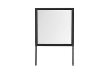 Load image into Gallery viewer, 40" Square Framed Accent Mirror - Gray
