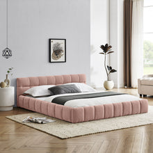 Load image into Gallery viewer, Modern Platform Bed Frame With Thick Fabric
