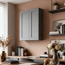 Load image into Gallery viewer, Shaker Wall Cabinet With Soft-Close Doors, Adjustable Shelves
