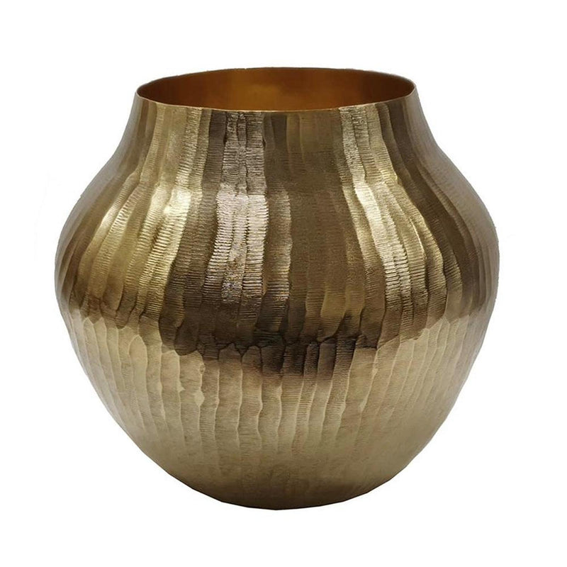 Round Table Vase (574200) - Gold