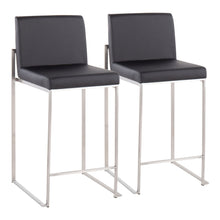 Load image into Gallery viewer, Fuji - Contemporary High Back Counter Stool, Functional Design
