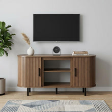 Load image into Gallery viewer, Fireplace TV Stand With Fireplace (734218) - Brown
