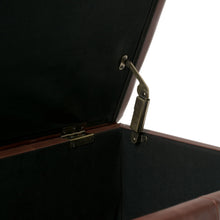 Load image into Gallery viewer, Emily - Storage Ottoman - Cognac
