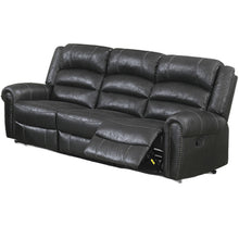 Load image into Gallery viewer, Power Reclining Sofa With Built In USB Port - Black
