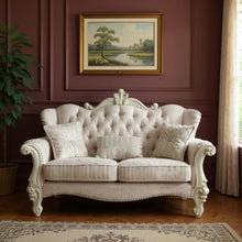 Load image into Gallery viewer, Chesterfield Loveseat Pillows - Ivory / Toss
