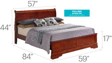 Load image into Gallery viewer, Sleigh Bed With Low Footboard
