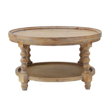 Load image into Gallery viewer, Round 2 Tiered Side Tabel, End Tabel For Lving Room Bedroom Entryway
