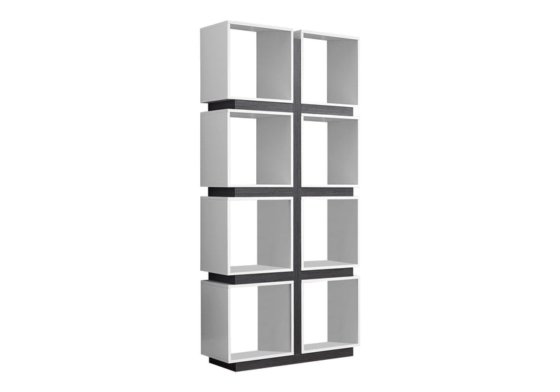 Eight Tier Cube Bookcase (333364) - White