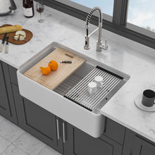 Load image into Gallery viewer, Kitchen Sink Workstation, Single Bowl - White
