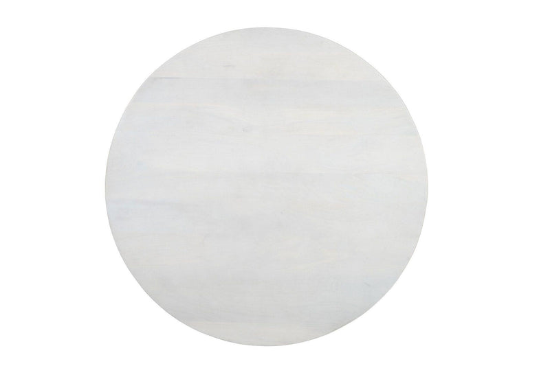 Round Drum Coffee Table (745443) - White